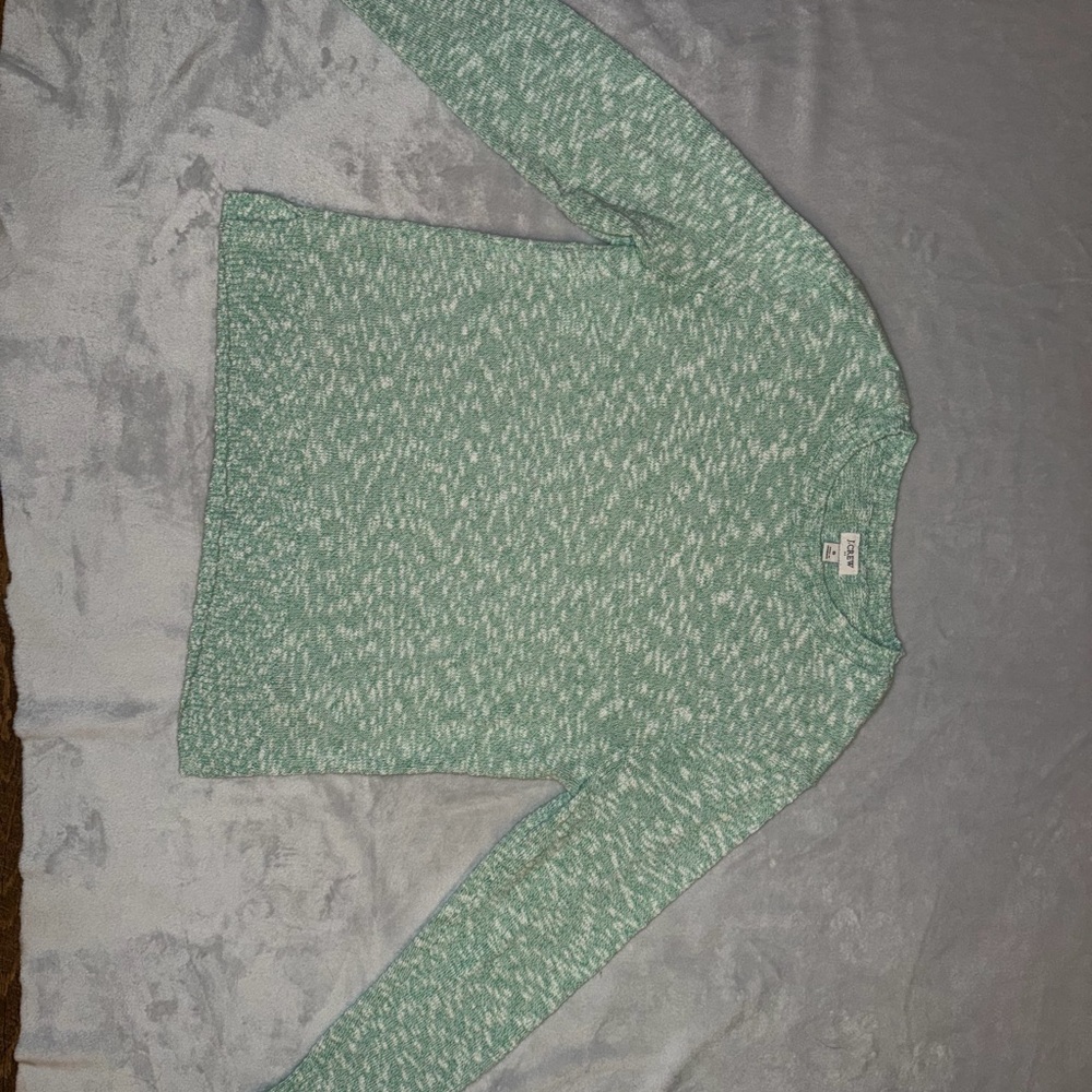 J. Crew Mint Knit Sweater Small
